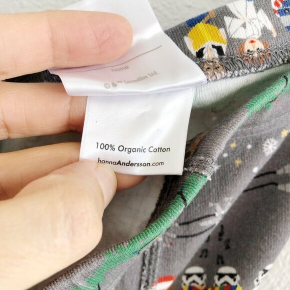 HANNA ANDERSSON Kid's Star Wars 100% Organic Cotton Pajama Pants Size 14 - Picture 7 of 9
